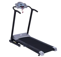 Soozier 1100W Portable Motorized Folding Treadmill Fitness Running Machine with LCD Display(m-1)