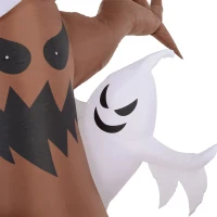 HOMCOM 8’ Lighted Inflatable Outdoor Halloween Yard Decoration - Spooky Dead Tree(m-13)