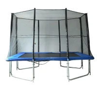 Aosom 10' x 7' Rectangle Backyard Trampoline(m-2)