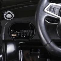 Open Box Aosom 6V Audi TT RS Kids Electric Sports Car Ride On Toy One Seat with Remote Control - Black(m-9)