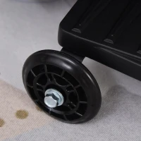 Aosom Electric Child Ride On Motorcycle 6V Battery Powered Motorbike with Training Wheels, for 3-8 Years Old Kids - Red(m-13)