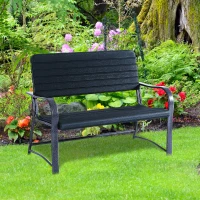 Outsunny 46” 2 Person Outdoor Bench(m-2)