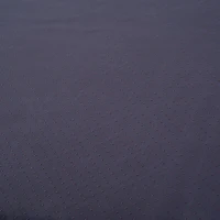 PawHut 48" x 30" Suede Padded Orthopedic Memory Foam Bolster Pet Dog Bed - Grey with Navy Blue Liner(m-11)