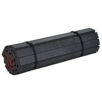 Soozier 6'x4' Roll Out Cheer Tumbling / Wrestling Mat - Red(m-6)