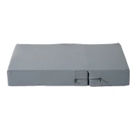 Pawhut 2 Step PU Leather Folding Pet Stairs - Dark Grey(m-6)