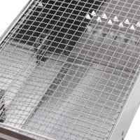 Outsunny Stainless Steel BBQ Charcoal Tabletop Grill(m-8)