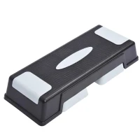 Soozier 28" Aerobic Step Fitness Platform - Adjustable 5" - 7" - 9"(m-1)