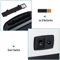 HomCom 48L / 12.5 Gallon Stainless Steel Automatic Motion Sensor Trash Can(m-11)