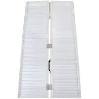 HomCom 6' Portable Folding Suitcase Type Mobility Ramps Skidproof Wheelchair Threshold Ramp(m-8)