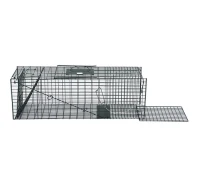 Pawhut 37" Humane Cage Live Small Animal Trap - Green(m-7)