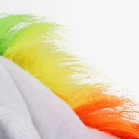 HOMCOM Realistic Mouth Mover Hood Halloween / Cosplay Costume Unicorn(m-7)