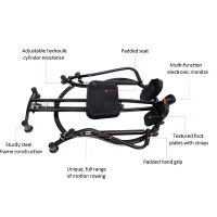 Soozier Full Body Adjustable Fitness Home Workout Rowing Machine(m-3)