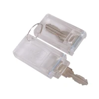 Vinsetto 24" Metal 3 Drawer Locking Under Desk Filing Cabinet On Wheels - White(m-13)