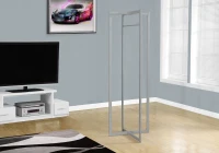 Monarch 72" Contemporary Modern Metal Framed Free Standing Coat Rack - Silver Finish(m-2)