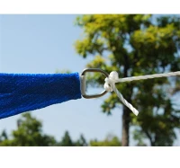 Outsunny 10' Triangle Outdoor Patio Portable Shade Canopy Sun Sail - Blue(m-5)