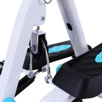 Soozier Adjustable Twist Gym Stepper  w/ Handle Bar and LCD Monitor(m-11)