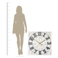 Stratton Rustic Farmhouse Wall Clock(m-4)