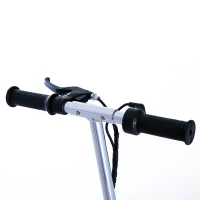 Aosom 120W Kids Folding Electric Motorized Scooter with Seat – Red(m-9)