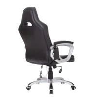 HomCom High Back Racing Style Massage Ergonomic Gaming Chair - Blue / Black(m-7)