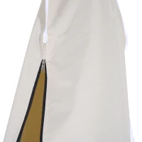 Outsunny Patio Outdoor All-Weather Protective Umbrella Cover Zipper Waterproof Fits 10 ft to 13ft Parasol(m-5)