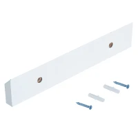 HomCom 14" W x 30" H Wood Wall Mount Bathroom Storage Cabinet - White(m-10)