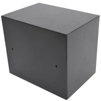 HomCom 14" x 10" x 12" Electronic Digital Home Security Safe Box - Black(m-7)