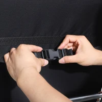 Aosom Outdoor Folding Pet Dog Bicycle Trailer and Stroller Jogger Cart - Blue and Grey(m-9)