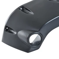 HomCom Jeep Wrangler JK 10Pcs Fender Flares Pocket Rivet Style Wheel Cover(m-8)