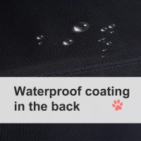 PawHut 30" 4-Step Metal Frame Oxford Fabric Folding Portable Pet Stairs for Dogs(m-7)