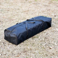 Outsunny 10’ x 20’ Outdoor Gazebo Canopy Wedding Party Tent with 4 Removable Sidewalls - Rust Red(m-5)