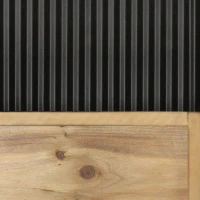 Stratton Metal and Wood House Wall Shelf(m-3)