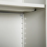 Vinsetto 72” Tall Steel Large Freestanding Commercial Warehouse Utility Storage Cabinet - Cream White(m-12)