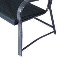 Outsunny 46” 2 Person Outdoor Bench(m-9)