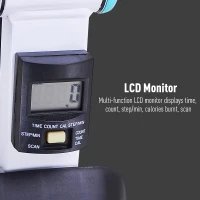 Soozier Adjustable Twist Gym Stepper  w/ Handle Bar and LCD Monitor(m-8)