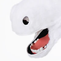 HOMCOM Realistic Mouth Mover Hood Halloween / Cosplay Costume Unicorn(m-9)