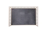 New Age Pet Raised Dog Bed with Memory Foam Cushion - Antique White Large(m-9)