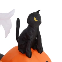 HOMCOM 8’ Lighted Inflatable Outdoor Halloween Yard Decoration - Spooky Dead Tree(m-14)