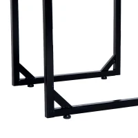 Aosom 72” Folding Compact Multi-Use Table Tennis Table with Net and Post(m-9)