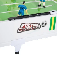 Soozier 37” Portable Mini Foosball Table Tabletop Soccer Game for Kids Sportcraft Football Table - Green/White(m-9)