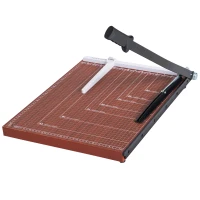 HOMCOM Paper Cutter Guillotine 12 A3 Sheet Paper Slicer(m-5)