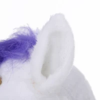 HOMCOM Realistic Mouth Mover Hood Halloween / Cosplay Costume Unicorn(m-8)