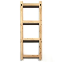 Stratton Decorative Ladder with Baskets Wall Decor(m-6)