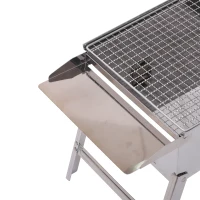 Outsunny Stainless Steel BBQ Charcoal Tabletop Grill(m-5)