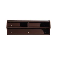 HomCom 48" Wall Mounted Floating Media Console - Brown(m-4)