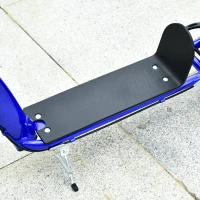 Aosom Scooter for 6 Year Old Youth Kick Scooter Adjustable Handlebar Teens Ride On Toy For 5+ w/ Front and Rear Dual Brakes Inflatable Wheels(m-7)