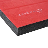 Soozier 6'x4' Roll Out Cheer Tumbling / Wrestling Mat - Red(m-8)