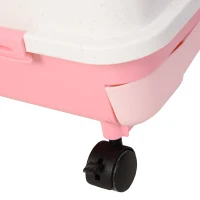 PawHut 6-level Indoor Rabbit Enclosure Small Animal Hutch Pink(m-16)