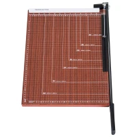 HOMCOM Paper Cutter Guillotine 12 A3 Sheet Paper Slicer(m-3)