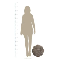 Stratton Rustic Bronze Medallion Wall Decor(m-4)