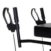 HOMCOM Aluminum Rollator Walker for Seniors Get Outside with 4 Large Wheels & Brakes and Foldable Design(m-12)